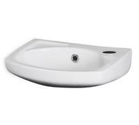 Balterley Wall Hung Ceramic Basin With Overflow And Tap Hole - 350mm