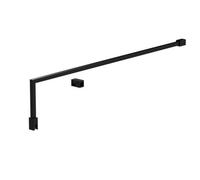 Wetroom Accessories Screen Support Bar Kit - Satin Black