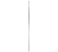 Balterley Wetroom Ceiling Post, Shower Screen Support Post, Floor to Ceiling Posts for Wet Room Shower Screens, Wetroom Enclosure Support for Screen - 34 x 34 x 3000mm (Chrome)