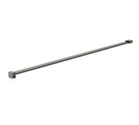 Balterley Wetroom Screen Support Bar (For Use With 1950mm High Wetroom Screens) - Brushed Pewter