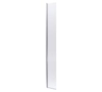 Balterley Wetroom Shower Return Screen, Glass Shower Screen for Wet Room and Bathroom, 8mm Toughened Safety Glass Return Screens, Reversible Wetroom Screens - 322 x 1950mm (Chrome)