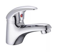 Balterley Willow Single Lever Mono Basin Mixer Tap & Push Button Waste - Chrome