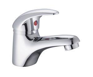 Balterley Willow Single Lever Mono Basin Mixer Tap & Push Button Waste - Chrome in Silver Balterley Silver