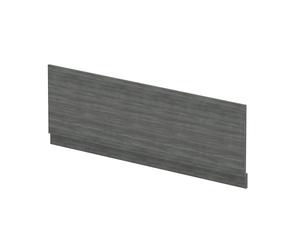 Balterley Wooden Front Bath Panel Covering with Plinth, 1700mm Bath Panel, Straight Front Bathroom Panels for Bathtub, Water Resistant Side Panels for Bathroom Baths (Woodgrain Anthracite)
