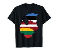 Baltic Countries - Estonia Latvia Lithuania Europe States T-Shirt