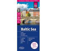 Baltic sea: world mapping project (Baltic sea (1:1,300,000): with maps of Gdansk, Helsinki, Copenhagen, Riga, St. Petersburg, Stockholm, Tallinn)