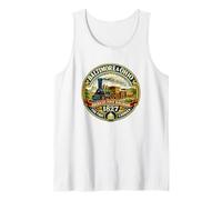 Baltimore and Ohio Railroad 1827 Vintage Train Tank Top