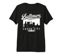 Baltimore Charm City EST. 1729 Premium T-Shirt