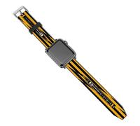 Baltimore City Flag Cute Leather Watch Strap Compatible with IWatch Sport Replacement Band for Men Women