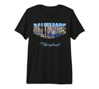 Baltimore Maryland Travel Premium T-Shirt