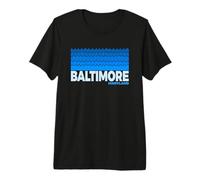 Baltimore MD - Baltimore Maryland Aquatic Premium T-Shirt