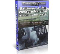 Baltimore & Ohio, Western Maryland, Steam in the 1950s