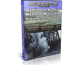 Baltimore & Ohio, Western Maryland, Steam in the 1950s