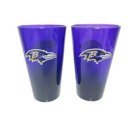Baltimore Ravens NFL Pint Glasses Set of 2 475 ml