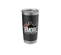 Baltimore Skyline Maryland Pride Baltimore Retro Stainless Steel Insulated Tumbler