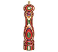 Baltique Marrakesh Wooden Pepper Grinder, Colorful 8-Inch Pepper Mill