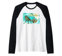 Balto Forest Trail Sled Team Adventure Raglan Baseball Tee