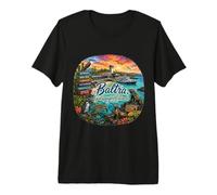 Baltra Galapagos Islands, Cruise Port Destination Premium T-Shirt