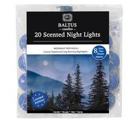 Baltus 20 Pack of Tealights Night Lights 8hr Burn Midnight Patchouli Scented Home Accessory