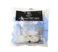 Baltus 20pc Scented Tealights Night Candle Soft Cashmere & Cotton 8hr Burn Time