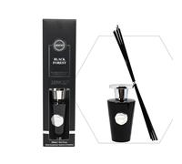 Baltus Boutique Reed Diffuser with Sticks, 300ml Aromatherapy Scented Oil Reed Diffuser Set for Home Indoor Fragrance - Black Forest