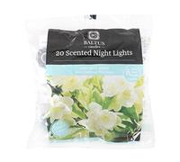 Baltus Candles Pack of 20 Tealight Night Light Candles with Sweet Pea & Jasmine Fragrance Limited Edition