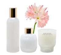 Baltus Flowerbomb Gift Set 3pc Diffuser Room Spray Candle Rosa Fantasy Aroma