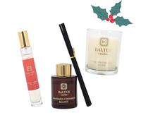 Baltus Reed Diffuser Scented Candle Air Freshener Room Spray Set