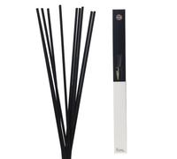 Baltus Reed Sticks Replacement For Scented Oil Diffuser Black 4mm 8Pc 55Cm Long