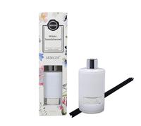 Baltus Sences Ribbed Glass Reed Diffuser - White Sandalwood