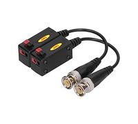 Balun Transceiver Single Port HD Easy Installation Compatibility Ethernet Over Coax for Video Transmission Supports AHD HDCVI HDTV CVBS Stable with 60dB Noise Tool Quick Setup No Power Supply CCTV up