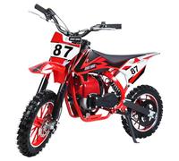 balurukt Mini Kid Dirt Bike,4-Stroke Gas Bike with Off-Rode Tire For Teens,Suspensions With Front And Rear Disc Brake,Up To 22 Mph,10" Wheels!Weight Support Up To 210 LBS,EPA Approved Red