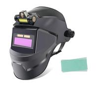 balurukt Welding Face Guard Facial Burn Protection Welding Helmet with Auto-dimming Protection Heat-Resistant Face Guard Arc-Radiation Blocking Shield Uv & Infrared Rays A