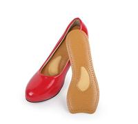 Baluue 1 Pair Breathable Sweat Absorbing Shoe Cushion Pads with Microfiber Leather and Latex Material Non Slip Insoles for Daily Life and Athletic Activities Size L
