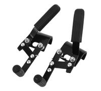Baluue 1 Pair Heavy Duty Manual Wheelchair Brake Replacement Upgraded Parking Lock Parts with Comfortable Grip for Enhanced Safety Homes Public Spaces