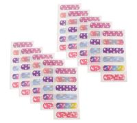 Baluue 10 Sheets of Breathable Adhesive Bandages with Cartoon Designs, Self-Adhesive Pe Material Protecting Wounds, Does Not Hurt The Skin, First Aid Supplies for Finger Caring