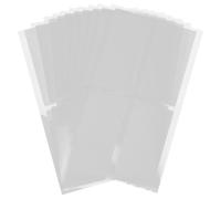 Baluue 10 Sheets Self-Adhesive Large White Paper Stickers with Spacious Writing Area for Kitchen Pantry and Home Storage Organization Multipurpose Handwritten Labels Resistant to Peeling