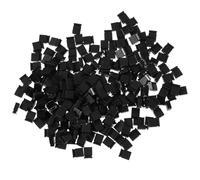 Baluue 1000Pcs 2.54Mm Short Circuit Caps Jumper Blocks for Circuit Boards Closed-End Shunt Caps Electrical Connector Accessories