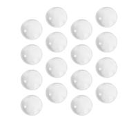 Baluue 100pcs round Glass Crystal Nail Display Beads with Polish Tips Nail Art Cards for Salon and Professional Manicure Practice