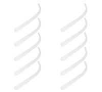 Baluue 10pcs Acrylic Earring Display Holder Sticks with Sturdy and Practical Design, Simple in Style and Elegant Appearance, for Jewellery Shops and Personal Organisers