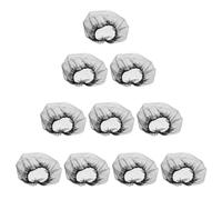 Baluue 10pcs Breathable Wig Caps Mesh Net Cap Comfortable Soft Nylon Hair Wig for Women under Use Elastic and Stretchable Hair Cover Mesh