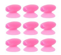Baluue 10pcs Lip Brush Covers Lip Brush Protector Silicone Lost Cover Storage Use at Home Salon