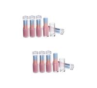 Baluue 10pcs Lipstick Containers Lipstick Tube DIY Tube Leakproof Lip Balm Bottles Women Cosmetic Containers