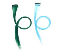 Baluue 10pcs Plain Color Clip in Hair Extensions for Women Natural Straight for Cosplay Wedding Parties and Daily Wear