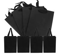 Baluue 10Pcs Practical Flower Bouquet Bags Wrapping Set for Convenient Food Bags Black for Floral Arrangements and Special Occasions