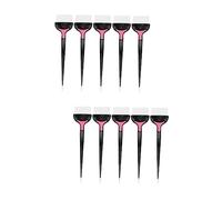 Baluue 10pcs Professional Hair Dye Coloring Comb for Salon and Home Use Soft Bristle Applicators for Even Hair Color Application and Easy Cleaning