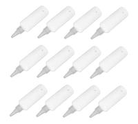Baluue 12pcs 100ml Refillable Squeeze Bottles with Pointed Tip - Leakproof Travel Containers for Cosmetics, Lotion, Shampoo, and Craft Use