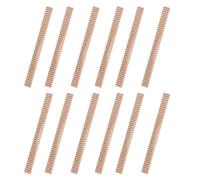 Baluue 12pcs Acoustic Guitar Purfling Binding Strips Natural Wood Luthier Tools Reinforced Edging Decorative Trim for Structural Stability and Enhanced Resonance