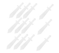 Baluue 12pcs Diy Kids Pretend Play Swords Party Role Play Knight Costume Accessory for School Halloween Faux Cardboard Props