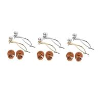 Baluue 12pcs Elegant Hairpins for Women Simple Hair Decors for Weddings Ceremonies Daily Wear Gorgeous Design Delicate Accessories for Girls and Ladies